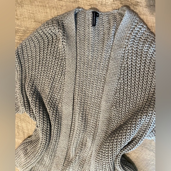 Oversized Bat Wing Knit Cardigan - Picture 2 of 5